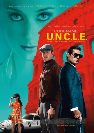Filmplakat Codename U.N.C.L.E.