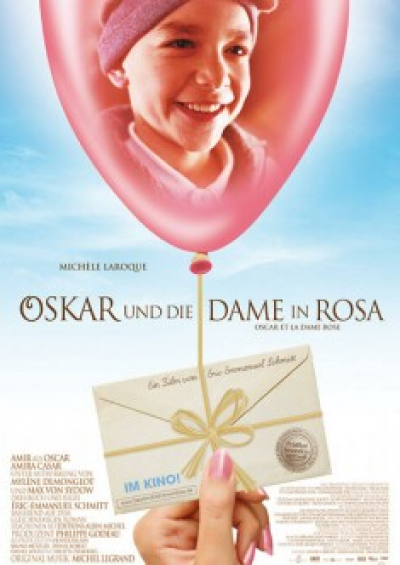 Filmplakat Oskar und die Dame in Rosa
