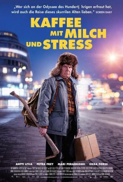 Filmplakat Kaffee mit Milch und Stress