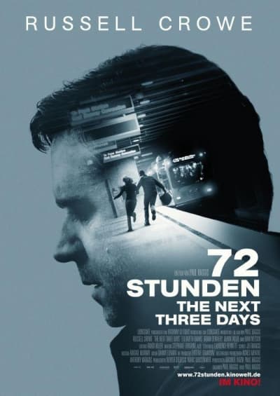 Filmplakat 72 Stunden - The Next Three Days